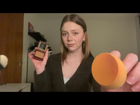 ASMR Your Friend (who secretly hates you) Does Your Makeup 💄 