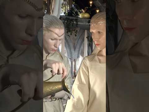 The Elven Spa 🐉 Lord of The Rings ASMR #asmrshorts