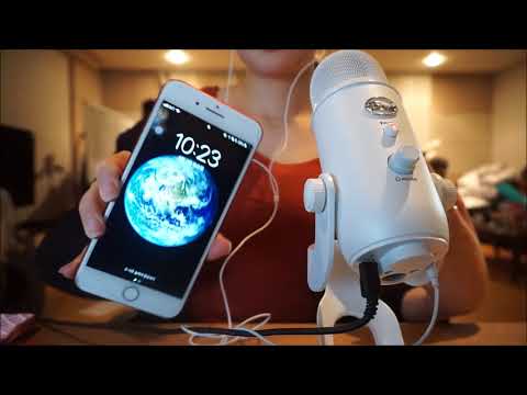 [ASMR] (No Talking) IPhone7+Case Tapping and Scratching, 아이폰7+ 케이스 탭핑, 스크래칭