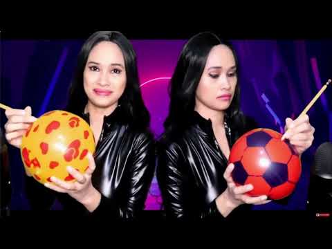 TWINS ASMR: Bouncy Ball and Leather