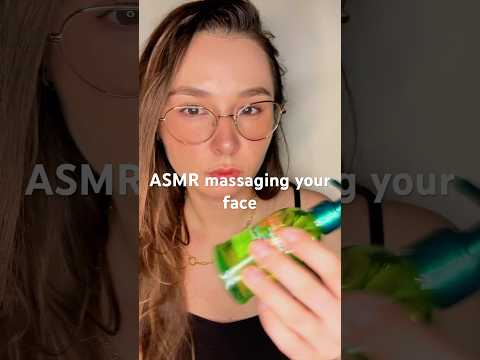 ASMR massaging your face #asmrshorts #lofiasmr #asmr #asmrvideo #asmrsounds