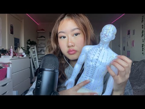 ASMR acupuncture doll (fred) fast personal attention and massage on you