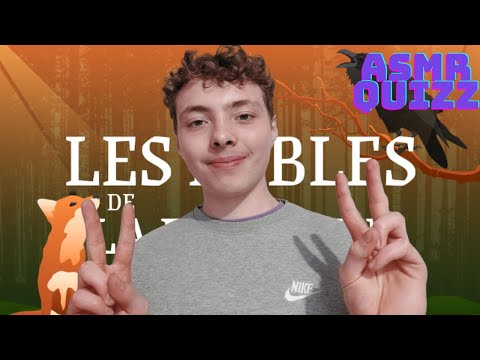 ASMR FR:🦁Quizz sur les Fables de la Fontaine🐀(très enrichissant)