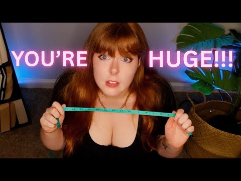 ASMR | Wow, You’re HUGE! (measuring you head to toe)