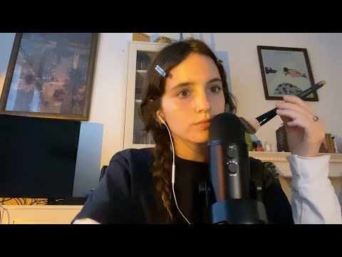 ASMR trigger words & tapping
