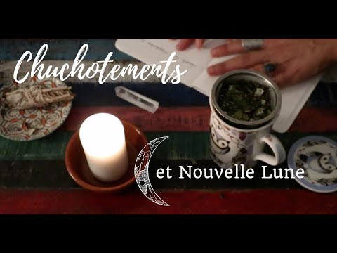 ASMR * Chuchotements autour de la Nouvelle Lune * Vlog 17/09