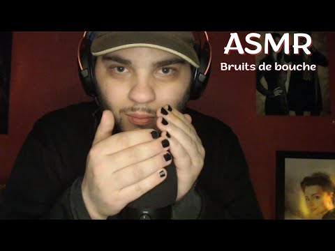 ASMR FR : Bruits de bouche très proche du micro