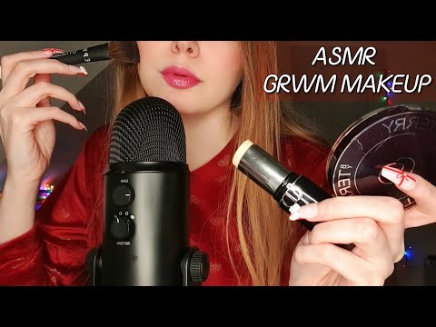 ASMR ✨️ GRWM MAKEUP: Noël approche!!🎅