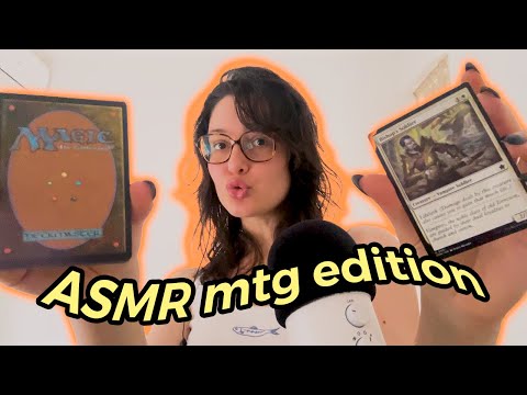 ASMR Magic: The Gathering card edition