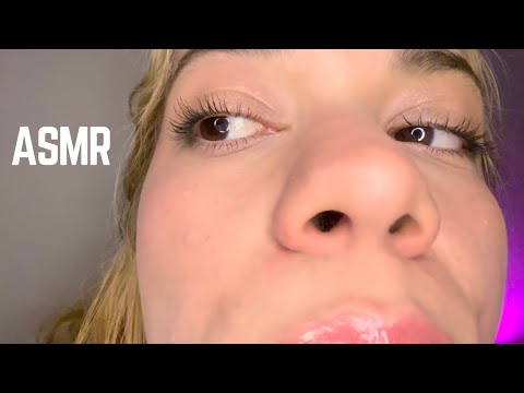 ASMR FAST vou te lamber no final desse video | Lens Licking + Fast Tapping