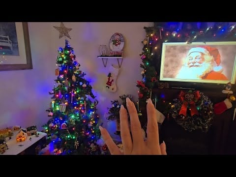 ASMR Christmas Decorations House Tour | Whispered 