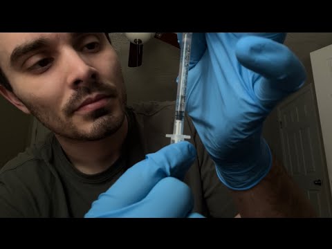 ASMR Sketchy Plastic Surgeon Gives You Botox Injections 