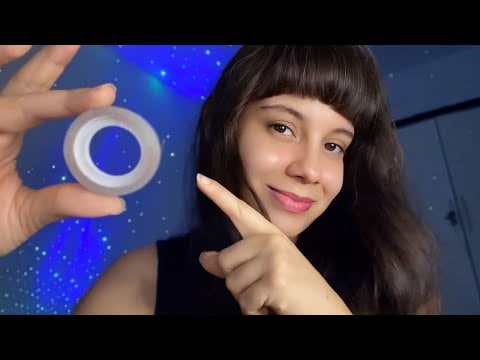 Esses Sons de Fita Vão Te Arrepiar 🎧 | ASMR Tape Sounds + Spoolie & Brushing