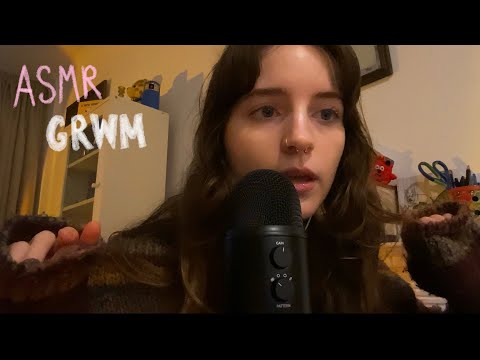 ASMR GRWM🫧☆ (close whispers & tapping)