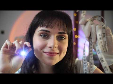 ASMR Measuring and Scanning Your Face | Personal Attention (Close Up)