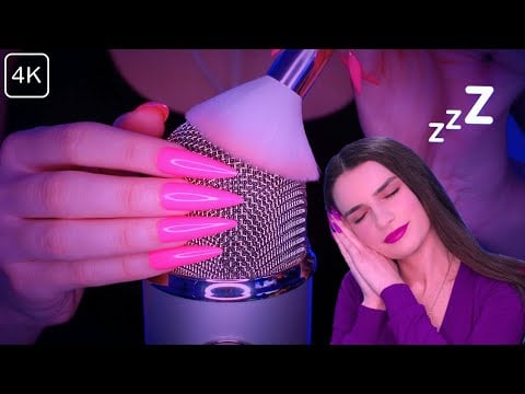 ASMR WARNING ⚠️ Your Brain Will MELT 🫠🧠 DEEP Mic Scratching & Brushing UNTIL You Sleep | No Talking