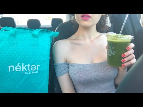 MUKBANG (Eating show) Nekter Juice Bar