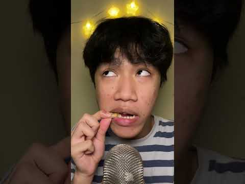 this is my mom’s childhood candy! #asmr #food #asmrvideo #mouthsounds  #mukbang #shorts