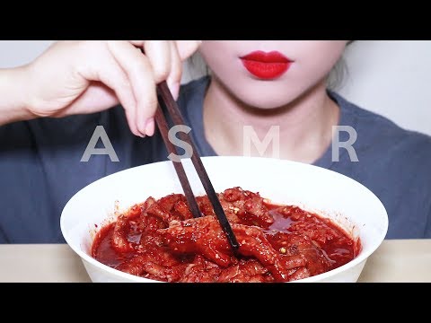 SPICY CHICKEN FEET 매운 국물닭발 리얼사운드 먹방 ASMR