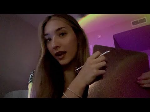 asmr back to school study tips 📓💖 ~ soft spoken, lofi