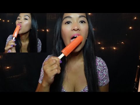 ASMR| POPSICLE EATING SOUNDS| INTENSE MOUTH SOUNDS| WET MOUTH SOUNDS NENENG'S ASMR