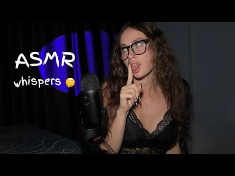 ASMR Unintelligible Whispers 🤫 You’ll FALL ASLEEP INSTANTLY