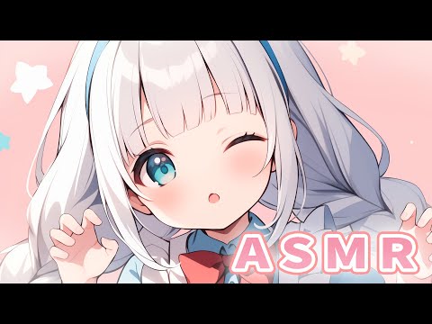 ASMR Ear Eating For Deep Sleep 💙 (ear licking, kisses)