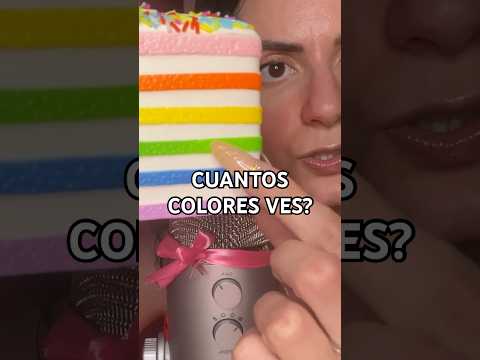 ASMR VISUAL CON TORTA 🍰 #asmr #shorts #asmrespañol