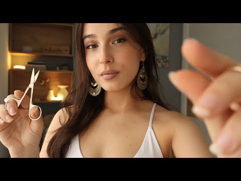 ASMR Negative Energy Removal Reiki (cord cutting, plucking, energy cleansing, personal attention)