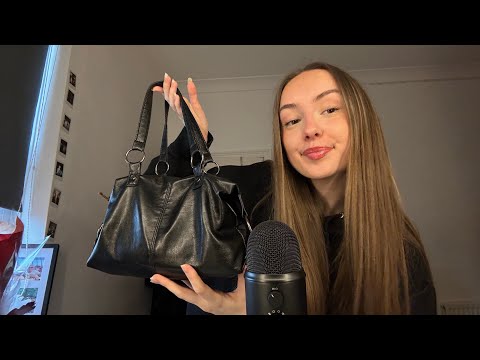 ASMR What’s in my Bag! Tapping, Scratching & Rambling