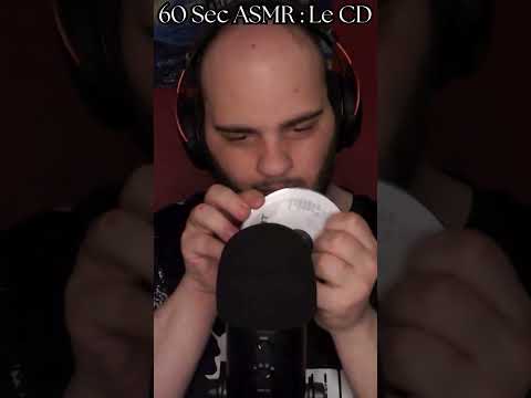 60 sec ASMR : Le CD  #asmr #asmrfr