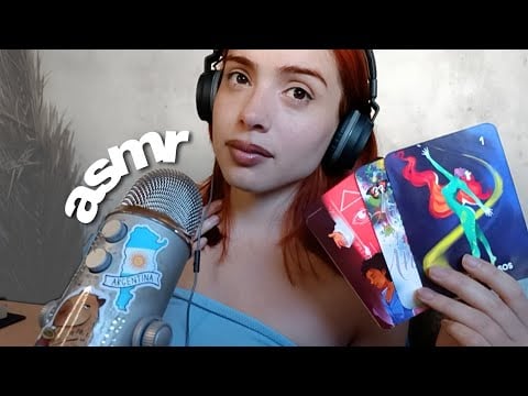 asmr ELEGÍ UNA CARTA PARA OCTUBRE 🎃 
