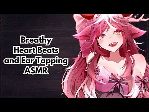Breathy Sleepy Audio w/ Heart Beats And Ear Taps *muah*- [ASMR]