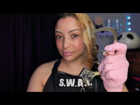 ASMR | The Tingle Thief is Under Arrest! 🕵️‍♀️ Evidence Search (South African Accent)