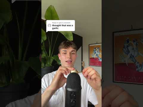 The famous garlic ASMR
