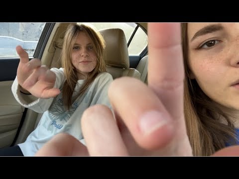 Asmr Camera/Hand Movements Soft spoken w/ Haylee (Very Fun)