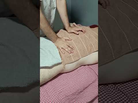 ASMR BACK AND SLEEP MASTER MASSAGE #massage #triggersforsleep #relax #satisfyling #shortvideo