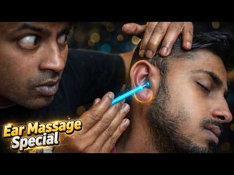 Most Tingly Ear Massage Ever - Head Massage ASMR For Insomnia Relief | Tingly ASMR For Deep Sleep