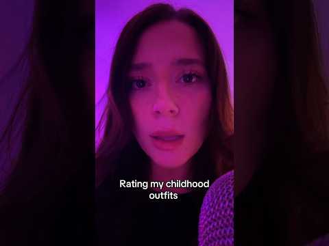 Rating my childhood outfits