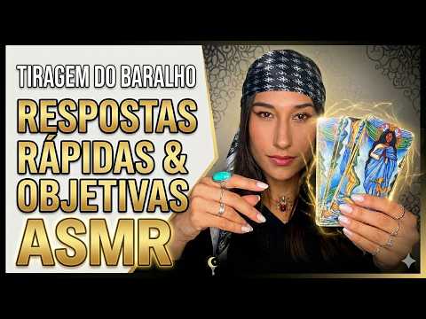 🔮 ASMR Baralho Cigano • A Mensagem Que Você Precisava Ouvir Hoje 🃏✨ (Roleplay Relaxante)