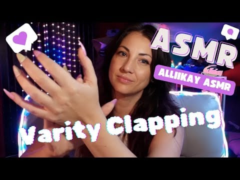 ASMR Variety clapping