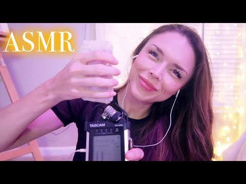 ASMR // Brain Melting Tingles! [face brushing, deep ear attention, plastic sounds]