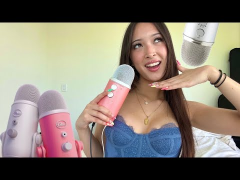 ASMR Testing BlueYeti Mic Settings🌷