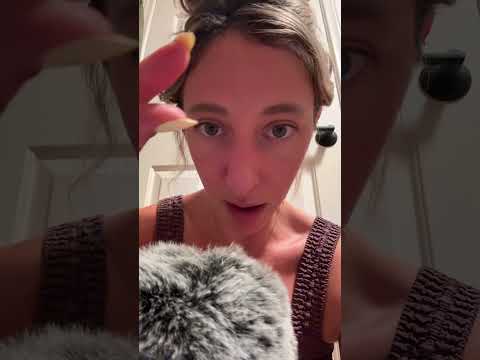 Pinching your face asmr #personalattention #asmrtingles #asmrfacetouching