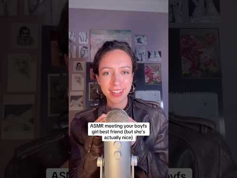 asmr meeting you bfs girl best friend (but she is nice..?) #asmrrp