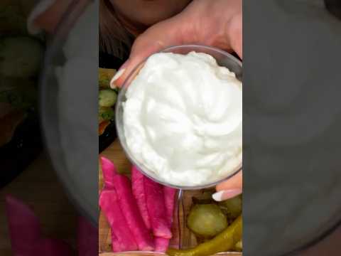The BEST way to eat Lebanese food! 🤤 #asmr #shorts #lebanese