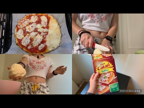 PREPARO PIZZA🍕cuciniamo insieme (asmr ita)|| Luvilè ASMR