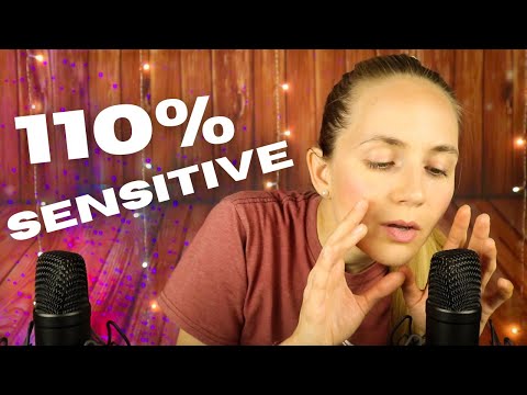 ASMR Close Up Ear to Ear Whispering at 110% Sensitivity 🤯