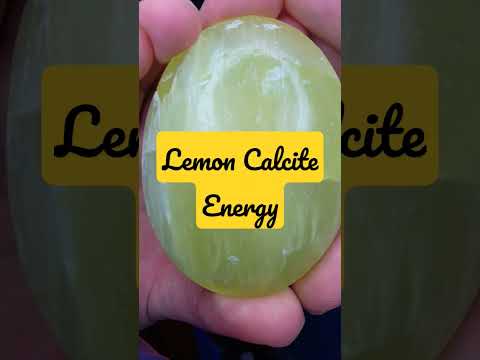 ASMR 🌞Lemon Calcite Energy🌞(Crystal Healing)  #shorts #crystalhealing #reiki #asmr #positiveenergy