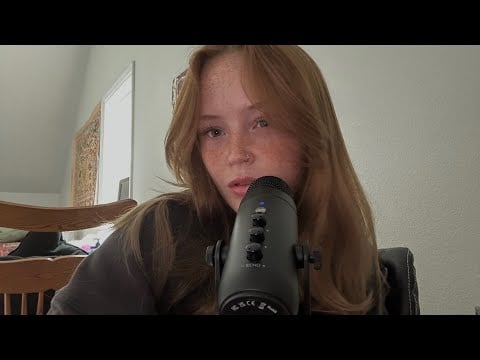 ASMR testing my new mic yippie 